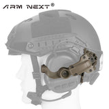 Shooting Headset with Multiple Angle Rotation, Bow Rail Adapter, Accessories Suitable for Tactical Headsets, EARMOR M31,M32,M30,M32H, 1-10 PCS 