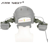 Shooting Headset with Multiple Angle Rotation, Bow Rail Adapter, Accessories Suitable for Tactical Headsets, EARMOR M31,M32,M30,M32H, 1-10 PCS 