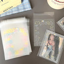 Self-adhesive Graffiti Kitten Bag, Small Card Self Sealing Bag, Packaging Card Gift Bag, High Appearance OPP Bag, 20 Pcs, 50 Pcs, 100 Pcs 