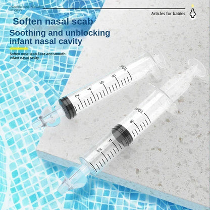 Baby Needle Tube Nasal Aspirador Seringa, Nose Cleaner, Kids Rhinitis, Lavadora nasal, Reutilizável, Lavagem com Irrigador para Criança