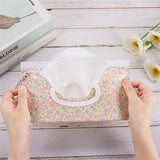 Baby Wet Wipe Pouch, Portable Wipes Holder, Flip Cover Case, Reusable Snap-Strap, Refillable Cosmetic Bag, Useful Tissue Box, EVA 