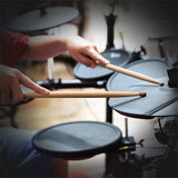 Lightweight Maple Wood Drumsticks, Wood Color Drum Sticks, Musical Aparts, Adult and Kids Gift, Size 5A, 7A, 1 Pair 