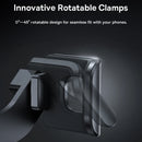 Baseus - Soporte para iPhone en el coche, soporte para rejilla de ventilación, soporte de gravedad para teléfono móvil, soporte flexible para GPS 