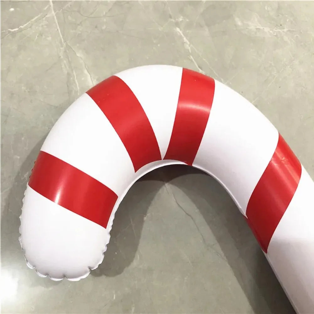 Inflatable Christmas canes, giant banana decoration, lollipop balloon, home party ornaments, bar atmosphere props, 2024 