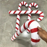 Inflatable Christmas canes, giant banana decoration, lollipop balloon, home party ornaments, bar atmosphere props, 2024 