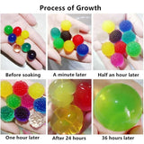 Big Crystal Soil Mud Hydrogel Guns for Kids Water Beads Growing Balls Toys Wedding Christmas Home Decoration 25-30Pcs Lot 