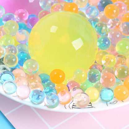 Pistolas de hidrogel de lodo de cristal grandes para niños, bolas de agua en crecimiento, juguetes para bodas, Navidad, decoración del hogar, lote de 25-30 piezas 