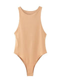 Mono corto monocromático ajustado para mujer, estilo chic de club, sexy e informal, verde y ajustado, en ocho colores, para verano. 