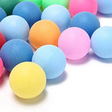 Pelotas de ping pong de colores para entretenimiento, pelotas de tenis de mesa, 40 mm, 10 unidades, 25 unidades, 50 unidades 