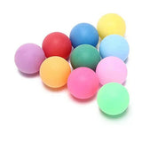 Pelotas de ping pong de colores para entretenimiento, pelotas de tenis de mesa, 40 mm, 10 unidades, 25 unidades, 50 unidades 