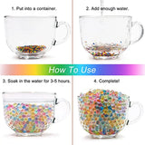 Bolas de água Recarga Beads para Gel Blaster Balas Blaster, Splatter Ball Gun Decoração para casa Brinquedo de Natal Presente