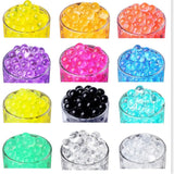 800pcs/160x5cm Crystal Soil Hydrogel Balls Water Beads Growing Balls for Kids Wedding Home Vase Decoration 