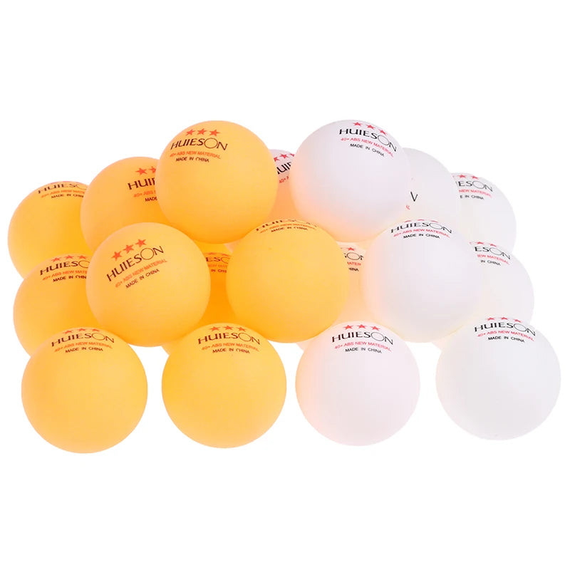 Pelotas de ping pong de tenis de mesa, diámetro 40 mm, 2,8 g, 3 estrellas, plástico ABS, 10 unidades 
