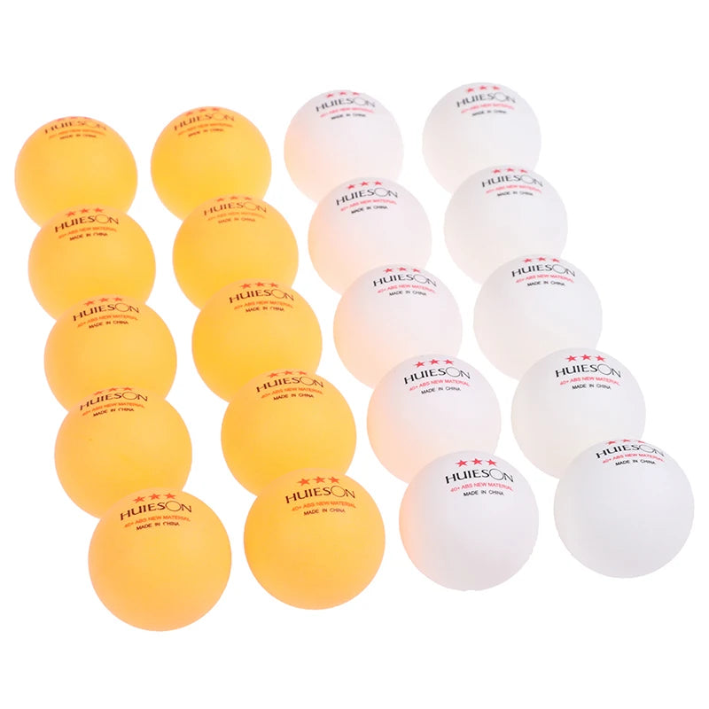 Pelotas de ping pong de tenis de mesa, diámetro 40 mm, 2,8 g, 3 estrellas, plástico ABS, 10 unidades 