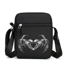 Men's Rune Printed Crossbody Bag Large Capacity Mobile Phone Shoulder Bag Outdoor Portable Storage Halloween Gift Personality 