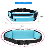 Bolsa de cintura para homens e mulheres, Sports Fanny Pack, Bolsa para celular, Ginásio Running Celular, Jogging, Bolsa de ciclismo