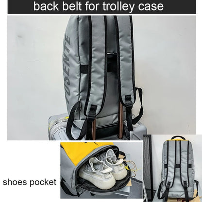 Large Capacity Sports Gym Bag Women Fitness Backpack Waterproof Multi-function Shoes Warehouse Travel Backpack Sports Shoulder Bags 