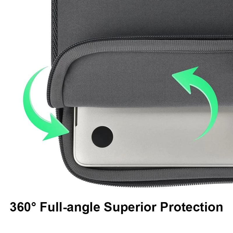 Laptop Bag For Xiaomi Lenovo Dell Notebook Computer Laptop Sleeve For Macbook Air Pro Retina 13 14 15 15.6 Inch Laptops Case 