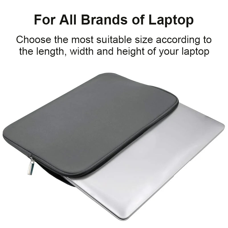 Laptop Bag For Xiaomi Lenovo Dell Notebook Computer Laptop Sleeve For Macbook Air Pro Retina 13 14 15 15.6 Inch Laptops Case 