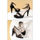 Zapatos de tacón súper alto 2023 para mujer, zapatos de punta abierta, zapatos de fiesta de boda, sandalias de verano, plataforma de moda, tacones finos 