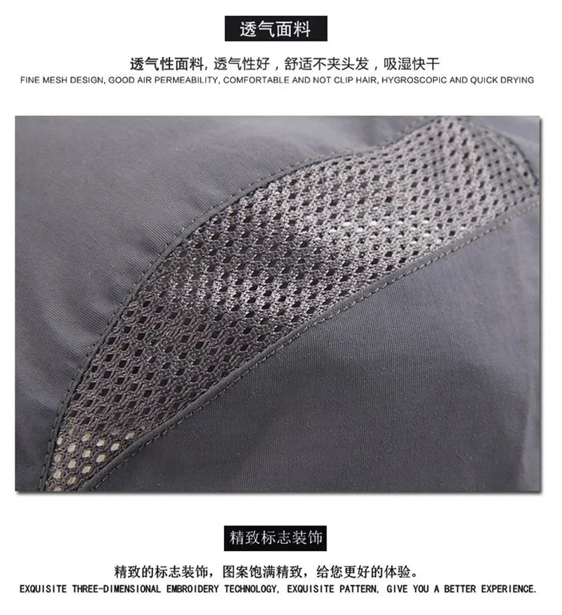 Gorra de béisbol para hombre y mujer, sol con todo en juego, deportes al aire libre, moda. 