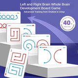 Whole Brain Development Toy for Kids Whole Brain Thinking Training Motor Training Educational Aids Puzzle Color Shapes Toy 20PCs 