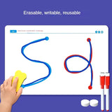Whole Brain Development Toy for Kids Whole Brain Thinking Training Motor Training Educational Aids Puzzle Color Shapes Toy 20PCs 