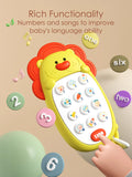 Children's mobile phone toy, baby model, chew babies, early education, music, travel, comfortable toy, 1 