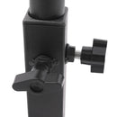 Mesa auxiliar en forma de C con altura ajustable, mesa de centro pequeña 