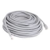 Cabo Ethernet com caixa LAN vermelha, Patch Cord, Cat5e RJ45, 1m, 5m, 10m, 15m, 20m, 30m, 50m