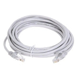 Cabo Ethernet com caixa LAN vermelha, Patch Cord, Cat5e RJ45, 1m, 5m, 10m, 15m, 20m, 30m, 50m