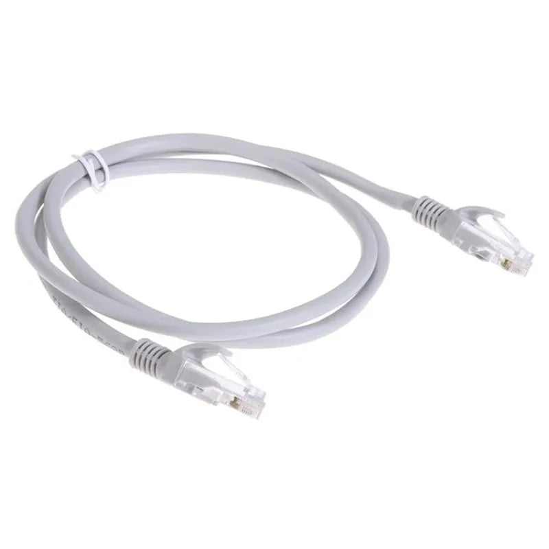 Cabo Ethernet com caixa LAN vermelha, Patch Cord, Cat5e RJ45, 1m, 5m, 10m, 15m, 20m, 30m, 50m