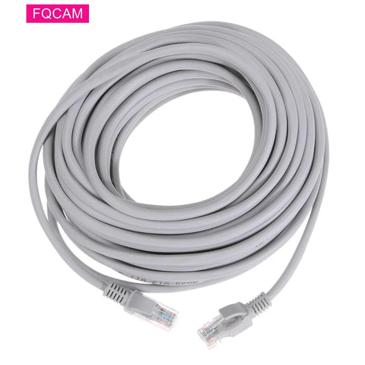 Cabos de Rede para Câmera IP, Acessórios do Sistema NVR, POE, RJ45, 3M, 5M, 10M, 20M, 30M, Ethernet, CAT5, CAT5E, PC