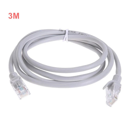 Cabos de Rede para Câmera IP, Acessórios do Sistema NVR, POE, RJ45, 3M, 5M, 10M, 20M, 30M, Ethernet, CAT5, CAT5E, PC