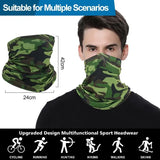 Cachecol de ciclismo para homens e mulheres, capa de pescoço de motocicleta, bandana mágica, capacete, máscara de turbante, pesca esportiva