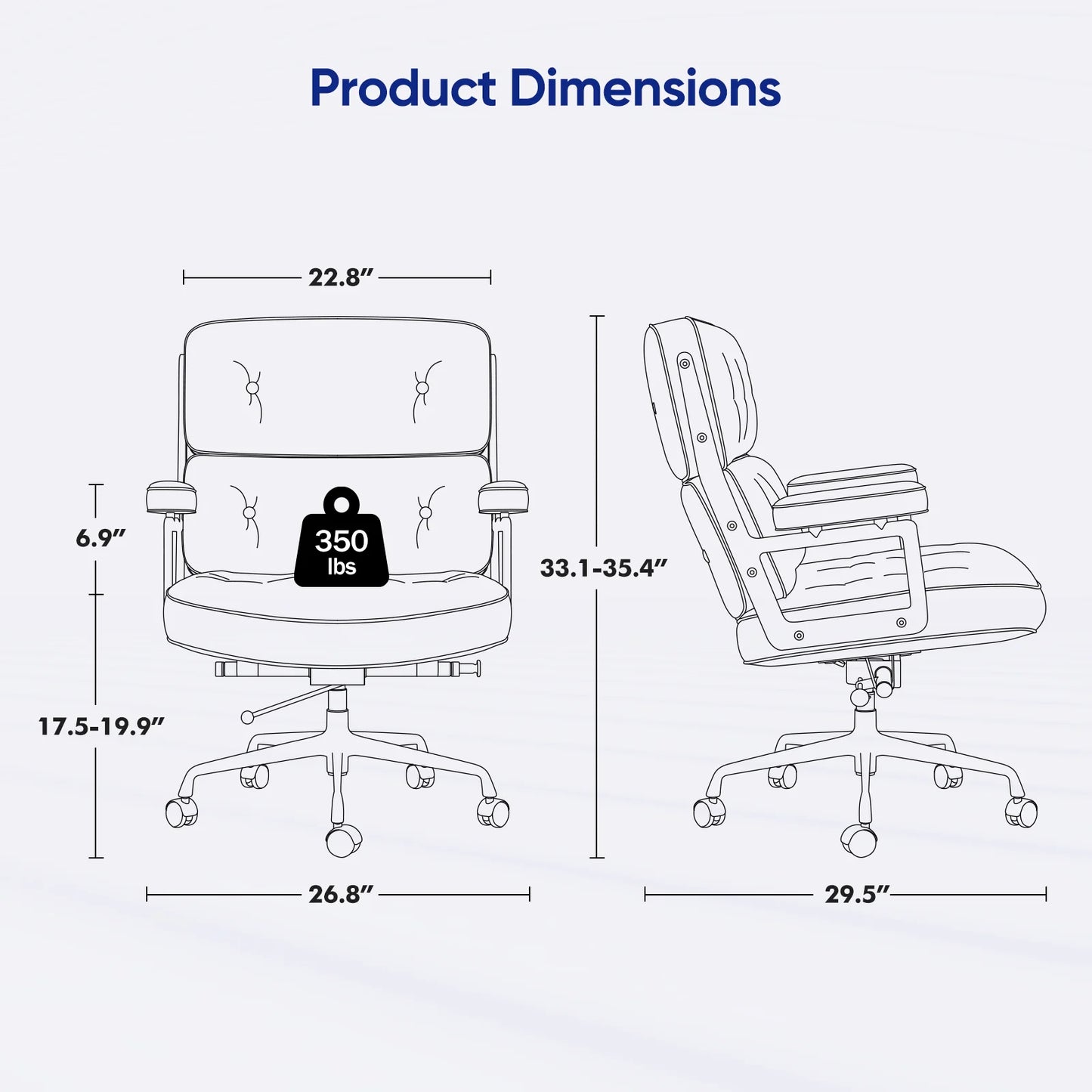 Genuine Leather Ergonomic Office Chair, Gaming Chair, Computer Swivel Gamer, Sofa Armchairs, Home, Bedroom, Furniture Black 