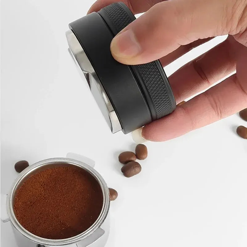 Café Distribuidora Espresso, Ferramenta de Distribuição, Leveler, 3 encostas angulares, Tamper Palm ajustável, Fits 51mm, 53mm, 58mm Portafilter