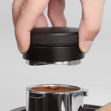 Café Distribuidora Espresso, Ferramenta de Distribuição, Leveler, 3 encostas angulares, Tamper Palm ajustável, Fits 51mm, 53mm, 58mm Portafilter