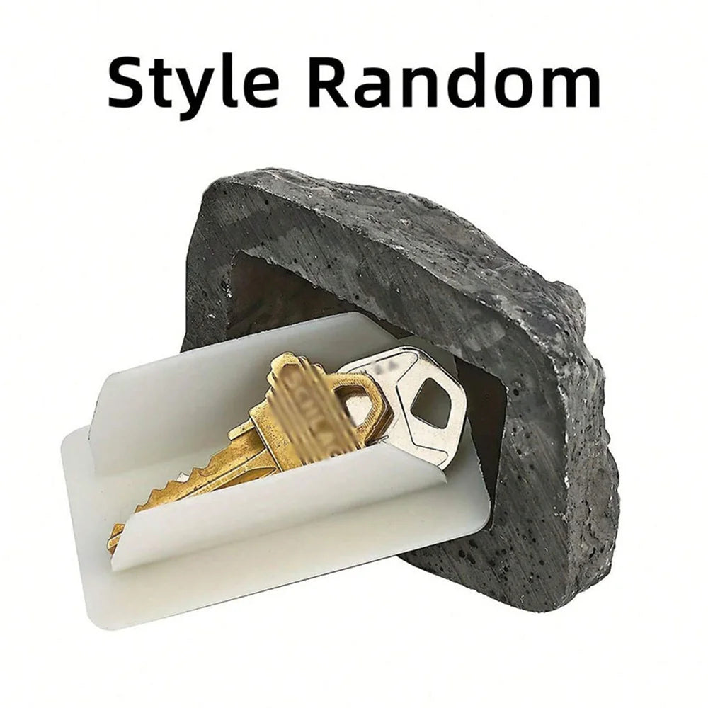 Hidden Door Key Storage Box Outdoor Courtyard Simulated Garden Key Box Small Stone Storage Box 