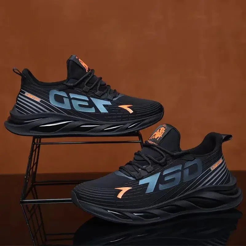 Men's Casual Sports Shoes Mesh Lightweight Breathable Cool Running Soft Sole Comfortable Non-slip Men's Fashion Summer 