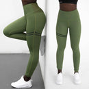 Pantalones estampados de cintura alta para mujer, leggings de fitness, pantalones para correr, pantalones deportivos de gimnasio, pantalones para correr 