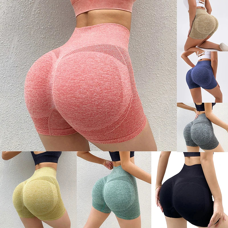 Women Sports Shorts for Women New Cycling Jogging Fitness High Waist Push Up Gym Shorts Leggings Female Yoga Clothing 