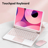 Funda con teclado Bluetooth para Redmi Pad, funda magnética de cuero desmontable con ratón y portalápices integrado, SE 11, 2023 