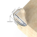 Protector de esquina de mesa transparente para niños, de silicona anticolisión, seguro para bebés, fácil de instalar. 