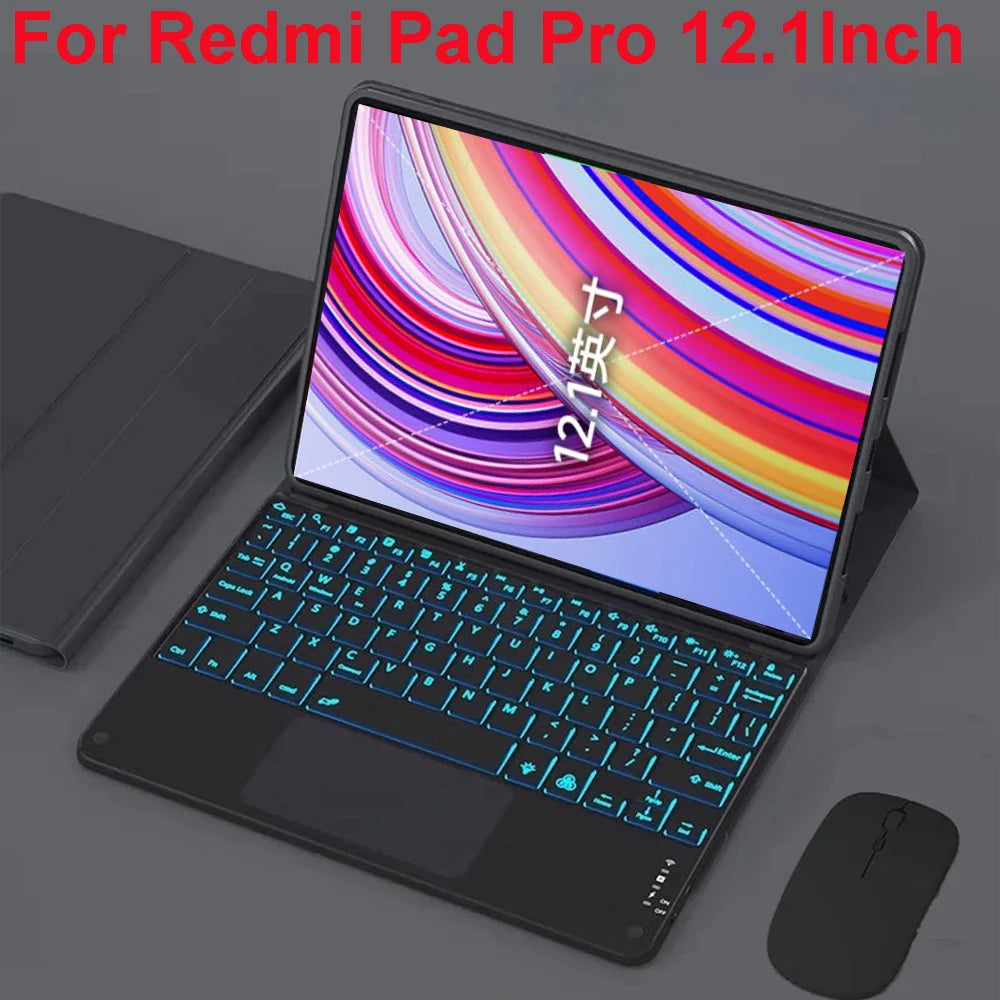 Funda con teclado para Xiaomi Redmi Pad Pro de 12,1", 2024 