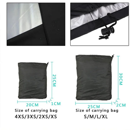 Capa impermeável anti-poeira para churrasco, Capa resistente para churrasqueira, Protetora de chuva, Redonda, Retângulo, Acessórios para churrasco ao ar livre