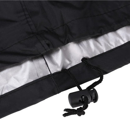 Capa impermeável anti-poeira para churrasco, Capa resistente para churrasqueira, Protetora de chuva, Redonda, Retângulo, Acessórios para churrasco ao ar livre