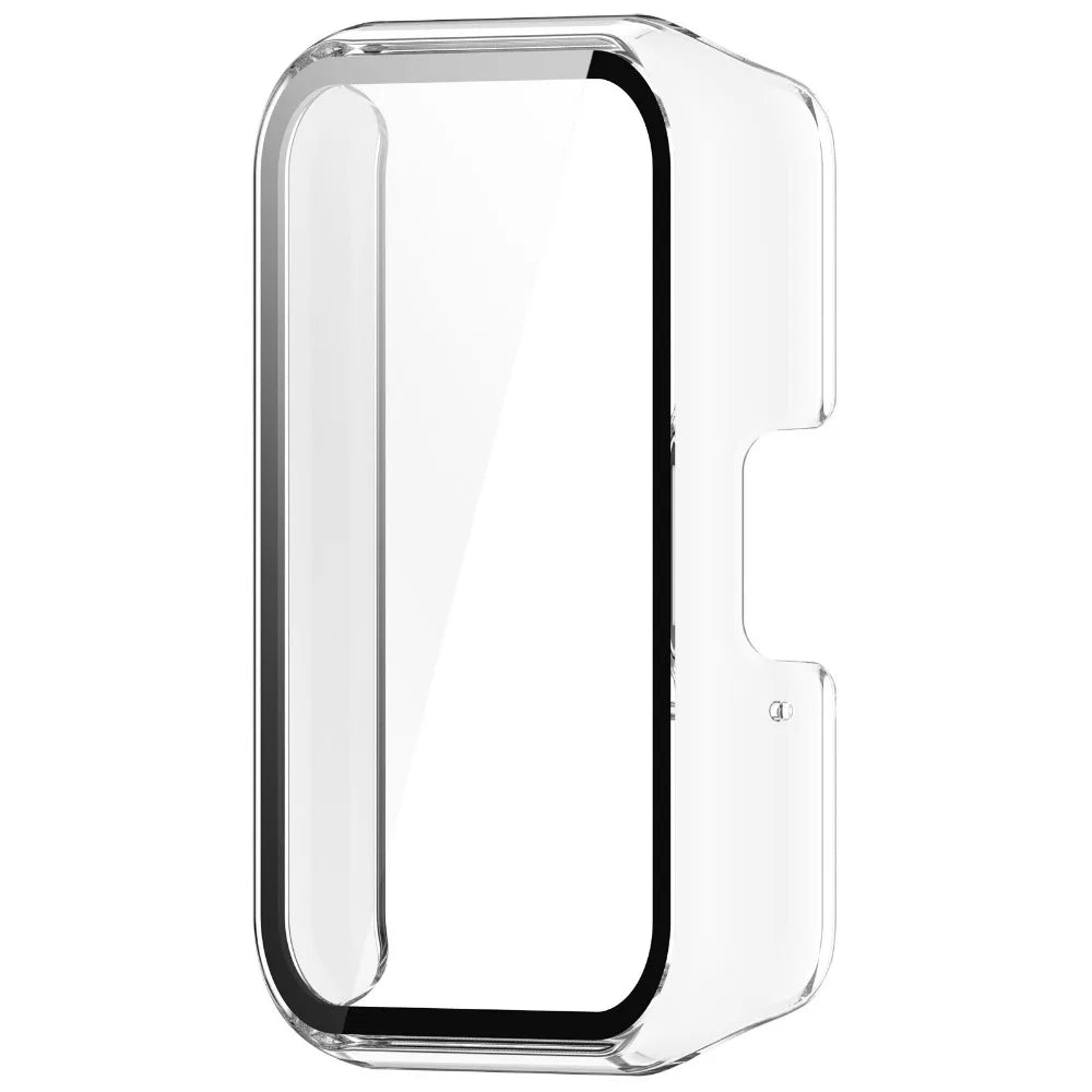 Case + Glass For Samsung Galaxy Fit 3 Anti-Scratch PC Screen Protector Cover For Samsung Galaxy Fit3 Accessories 