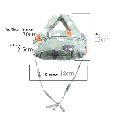 Baby Safety Helmet Head Protection Headgear Toddler Anti-fall Pad Kids Learn To Walk Crash Cap 