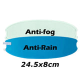 Motorcycle Helmet Transparent Rainproof/Anti-fog Helmet Lens Durable Nano Coating Sticker Safety Driving Motorbike Helmet Accessories 